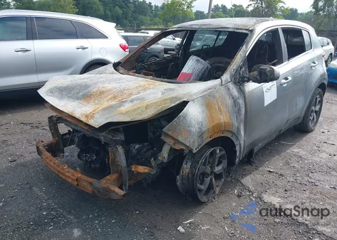 2020 Kia Sportage Lx из США, поврежденный, VIN KNDPM3ACXL7703212